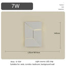 Axyaa Geometric Shadow Metal Sconce Light for Living Room Bedroom & Aisle