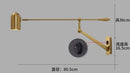 Axyaa Long-arm Wall Sconce for Living Room and Bedroom