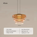Axyaa Nordic Glass Chandelier: Elegant Lighting for Home Decor