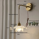 Axyaa Nordic Copper LED Wall Lamp Modern Acrylic Stair Light