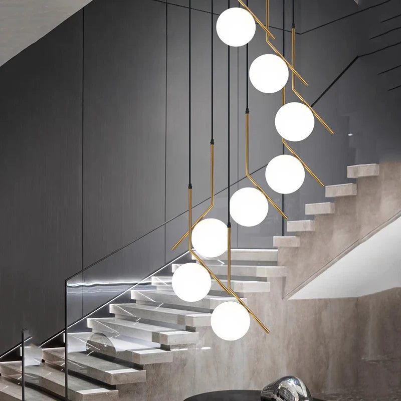 Axyaa Modern LED Ceiling Lamp Chandelier for Bedroom and Dining Room