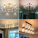 Axyaa Nordic Star Pendant Light: Postmodern Luxury Design for Living Room, Restaurant Chandeliers