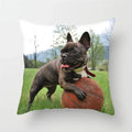 Axyaa French Bulldog Cushion Cover - 45X45CM