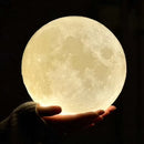 Axyaa Moon Medal LED Pendant Light: Modern 3D Printing for Indoor Decor