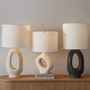 Axyaa Wabi Sabi Table Lamp: Designer LED Lighting for Home Decor & Bedroom Ambiance