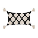 Boho Velvet Embroidery Cushion Cover by Axyaa