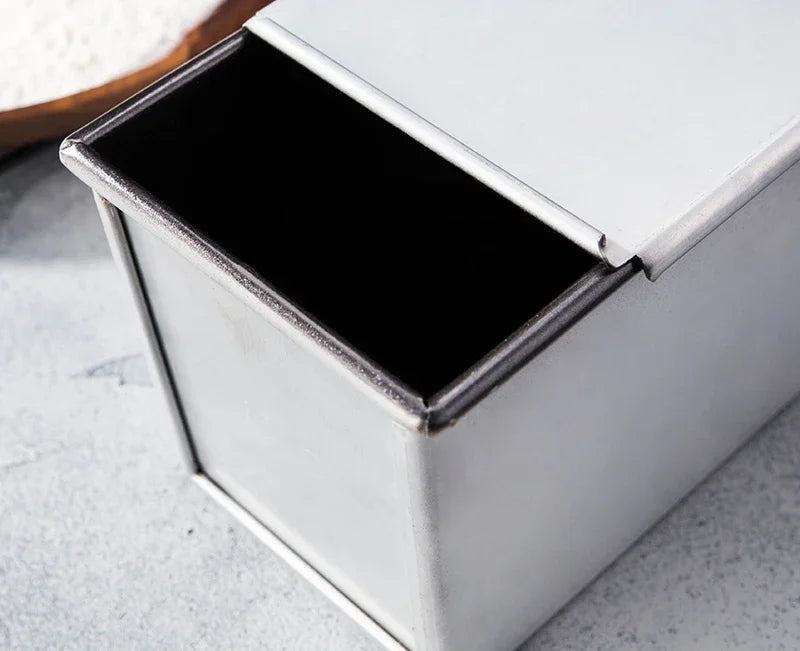Axya Rectangular Bread Mold Toast Box for Baking, Non-stick Sandwich Molds