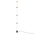 Axyaa Hourglass Floor Lamp Pendant Light Gold Luxury Atmosphere Neutral Light