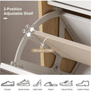Axyaa Shoe Cabinet Storage with Drawers & Metal Legs