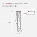 Axyaa Circle Wood LED Pendant Light for Luxury Living Spaces