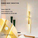 Axyaa Motion Sensor LED Wall Lights for Interior, AC85-265V