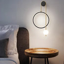 Axyaa Modern Bedroom Wall Lamp with Simple Design for Living Room & Hallway
