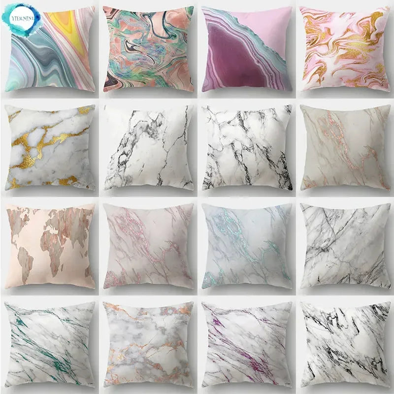 Abstract Geometric Pillowcase by Axyaa: Nordic Design, 45x45cm
