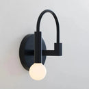 Axyaa Nordic Black Wall Lamp for Modern Living Spaces