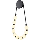 Axya Cream Style Asymmetric Magic Bean Wall Lamp - Living Room Creative Design