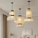 Axyaa Modern Lantern Pendant Lights for Dining Living Room Art Decor