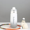 Axyaa Double-Spout Insulated Stainless Steel Water Bottle for Sports and Outdoors
