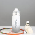 Axyaa Insulated Stainless Steel Water Bottle with Double Spout & Spring Lid