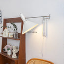 Axyaa Vintage Wall Lamp Plug Rotatable Bedside LED Lighting Sconce