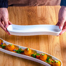 Axyaa Ceramic Fish Sushi Plate Creative Serving Tableware
