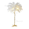 Axyaa Nordic Feather Floor Lamp - Elegant Ostrich Design for Luxury Home Decor