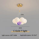 Axyaa Moon Bubble Lamp: Nordic Pendant Light for Bedroom and Dining Room