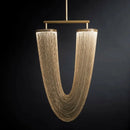 Axyaa Nordic Tassel LED Chandelier for Home and Retail Decor