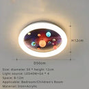 Axyaa Starry Sky LED Chandelier: Modern Bedroom Luxury Ceiling Lamp for Children's Eye Protection