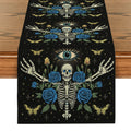Axyaa Halloween Plants Table Runner: Indoor Outdoor Dining Decor