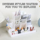 Axyaa Desk Organizer Pen Holder Stand for Office School Stationery Storage