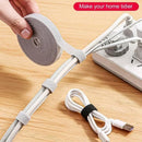 Axyaa Cable Organizer: 5m Reusable Desk Wire Winder & Data Line Protection Storage