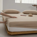 Axyaa Soft Cotton Fitted Sheet - Single to King Sizes Available