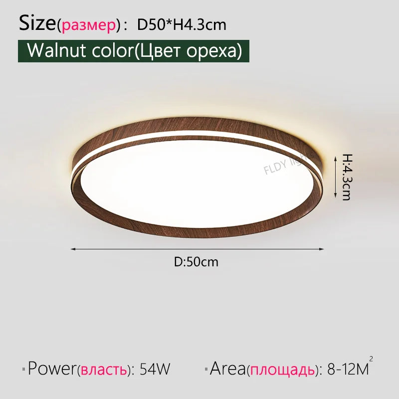 Axyaa Smart LED Ceiling Light | Modern Home Lighting for Living Room, Bedroom, Kitchen