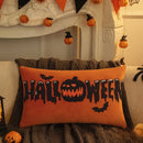 Axyaa Halloween Pillow Cases Embroidered Decor 45x45cm