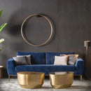 Axyaa LED Circular Wall Lamp - Modern Minimalist Bedroom Lighting Fixutre