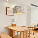Axyaa Nordic Rope Chandelier Wabi Sabi LED Pendant Light Fixture