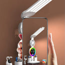Axyaa Rechargeable Table Lamp with Fan, Clock Display, and LED Reading Light