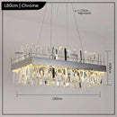 Axyaa Modern Crystal Chandelier Pendant Lights for Stylish Home Decor