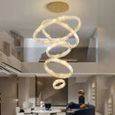 Axyaa Crystal Chandeliers: Staircase, Living Room, Indoor Lighting Fixtures