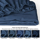 Axyaa Cotton Fitted Bed Sheet with Elastic Band for Single Double King Queen Bed