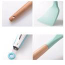 Silicone Kitchenware Utensil Set with Storage Box - Axyaa Branded Cooking Tools
