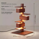 Axyaa Wood Floor Lamp for Master Bedroom and Living Room