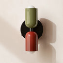 Axya Dual Light Wall Sconce for Home Decor - Various Colors