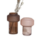 Axyaa Geometric Glass Vase Hydroponic Flower Pot Home Decor Ornament