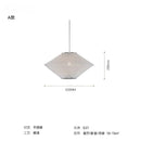 Axyaa Stainless Steel Pendant Lights - Modern LED E27 Fixtures