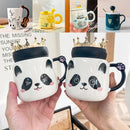Axyaa Cartoon Ceramics Mug: Cute Coffee Milk Tea Cup Drinkware Gift