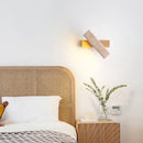 Axyaa Yellow Cave Stone LED Wall Lamp Wood Artistic Nordic Decor