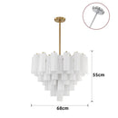 Axyaa Medieval Glass Chandelier for Stylish Home Lighting