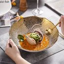 Axya Ceramic Oblique Mouth Bowl Set for Restaurant Specialty Tableware