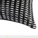 Axyaa Leather Weaving Cushion Throw Pillow for Modern Luxury Villa Living